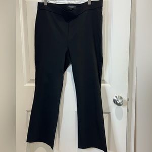 Laundry by Shelli Segal black pull on pants size L